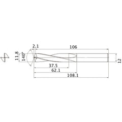 MAE1180MB CARB DRILL
