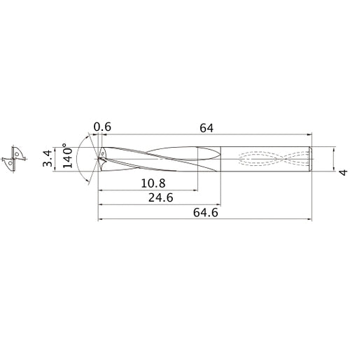 MAS0340MB CARB DRILL
