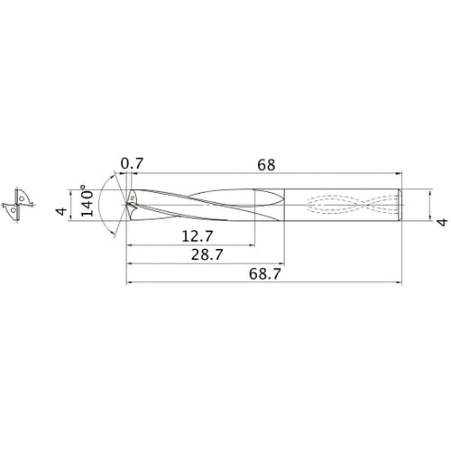 MAS0400MB CARB DRILL