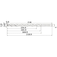 MNS0480X30DB CARB DRILL