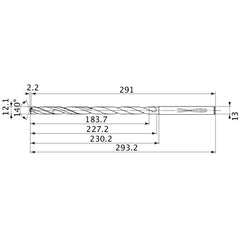 MVS1210X15S130 CARB DRILL