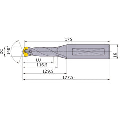 STAWLN1350S16 INDEXABLE DRILL