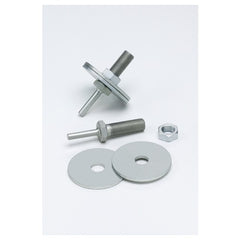 ‎3M Unitized Wheel Mandrel 934 3-1/16″ × 1/4″ × 2-1/2″ - Apex Tool & Supply