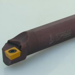 1.250 Shank Coolant Thru Boring Bar- -5° Lead Angle for CC_T 432 Style Inserts - Apex Tool & Supply