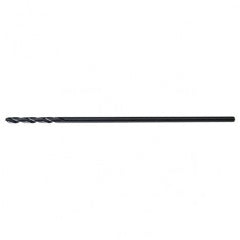 #40 RHS / RHC HSS 135 Degree Split Point 12″ Aircraft Extension Drill - Steam Oxide - Apex Tool & Supply