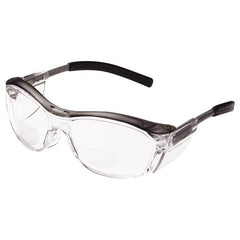 ‎3M Nuvo Reader Protective Eyewear 11435-00000-20 Clear Lens Gray Frame +2.0 Diopter - Apex Tool & Supply