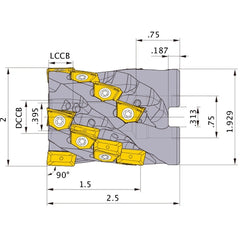 VFX5UR0204AA15 FACE MILL