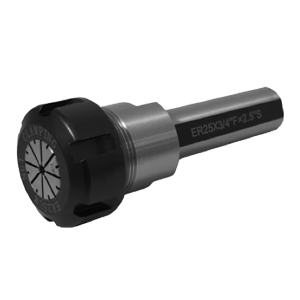 ER-40 Collet Tool Holder / Extension - Part #  S-E40R10-25S-R - Apex Tool & Supply