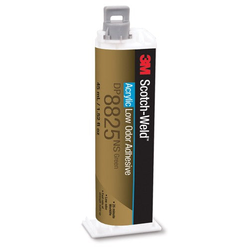3M Scotch-Weld Low Odor Acrylic Adhesive DP8825NS Green 45 mL Duo-Pak - Apex Tool & Supply