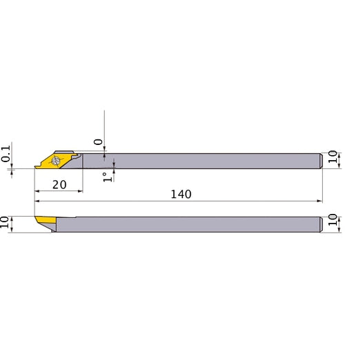 CSVHR1010 TURNING HOLDER