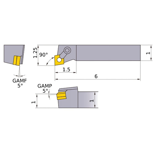 MCFNR-166D TURNING HOLDER