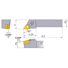 MDJNR-124B TURNING HOLDER