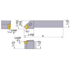 MSSNL-206D TURNING HOLDER