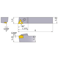 MTGNL-205D TURNING HOLDER