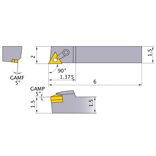 MTGNL-245D TURNING HOLDER