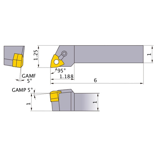 MWLNR-165D TURNING HOLDER
