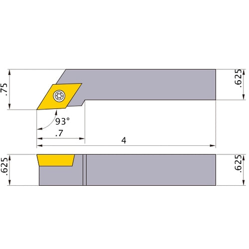 SDJCR-103 TURNING HOLDER