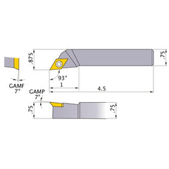SDJEL-124 TURNING HOLDER