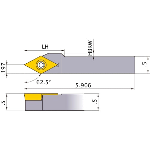 SDNCR-083SM TURNING HOLDER