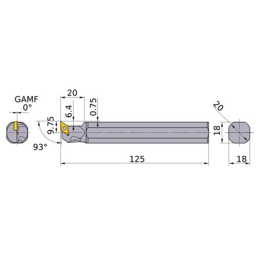 SH20K-FSDUCL11 BORING BAR