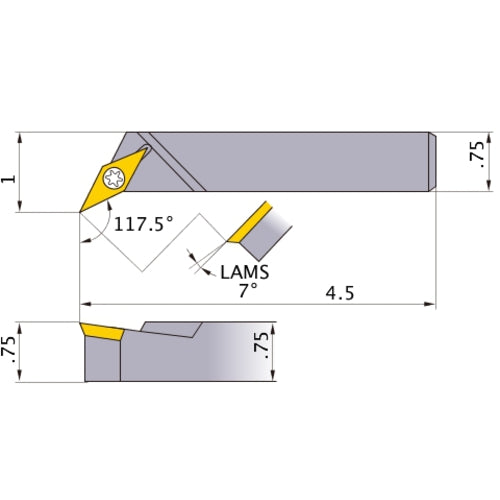 SVPDR-123 TURNING HOLDER