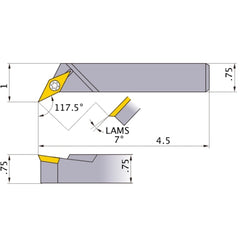 SVPDR-123 TURNING HOLDER
