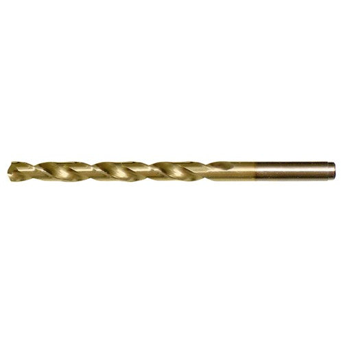 2.40mm RHS / RHC HSS-CO 8% (M42) 135 Degree Split Point Heavy Duty Cobalt Drill - TiN - Exact Industrial Supply