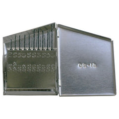 #61-#80 RHS / RHC HSS 118 Degree Radial Point General Purpose Jobber Lengh Drill Set - Steam Oxide