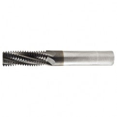 M8x1.25 3 Flute Solid Thread Mill-TiAlN - Apex Tool & Supply