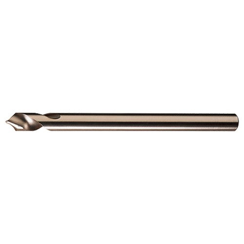 1/2″ × 6″ OAL 90 Degree HSSCoPM Radial NC Spotting Drills Gold-Black Oxide