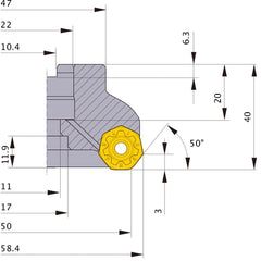 ‎AHX440S-050A06AR MILL