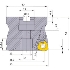 ‎AJX12-050A04R MILL