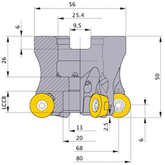 ARP6PR08008CA MILL