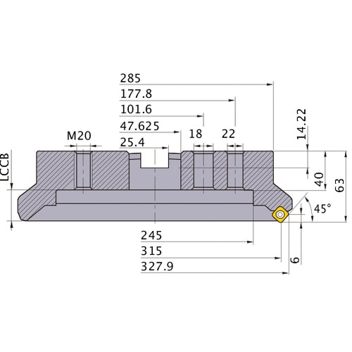 ASX445R31514P MILL