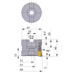 FMAX-050A08R MILL