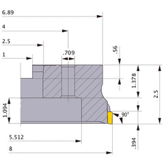 VOX400UR0812M FACE MILL