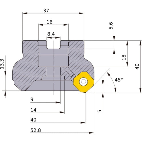 ‎WSX445-040A04AR MILL