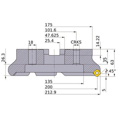 WSX445R20012KN MILL