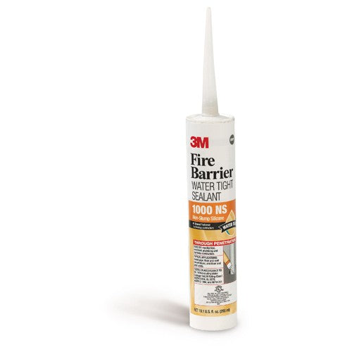 3M Fire Barrier Water Tight Sealant 1000 NS Gray 10.1 fl oz Cartridge - Apex Tool & Supply