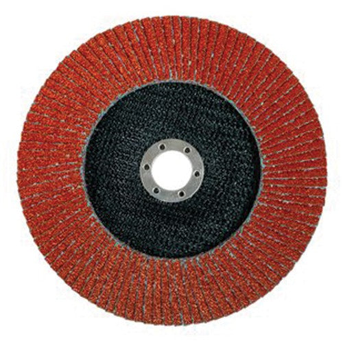 ‎4 1/2 in × 5/8-11 Standard Flap Discs (Type 27) 60 Alt mfg # 645626 - Apex Tool & Supply