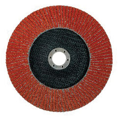 ‎4 1/2 in × 5/8-11 Standard Flap Discs (Type 27) 60 Alt mfg # 645626 - Apex Tool & Supply
