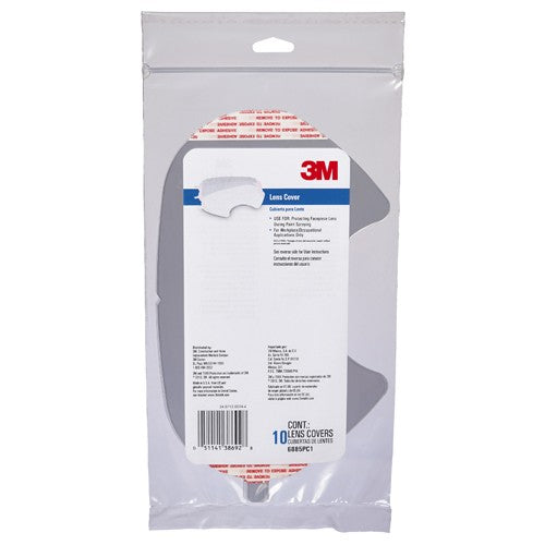 3M Lens Cover for 6000 Series Full-Face Respirator 6885P10-C - Apex Tool & Supply