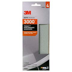 ‎3M Trizact Performance Sandpaper 03064 3-2/3″ × 9″ 3000 grit - Apex Tool & Supply