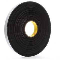 1X36 YDS 4516 BLACK VINYL FOAM TAPE - Apex Tool & Supply