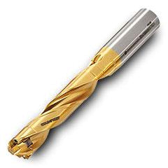 TD2100105S1R01 5xD Gold Twist Drill Body-Cylindrical Shank - Apex Tool & Supply