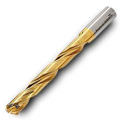 TD1300104S6R01 8xD Gold Twist Drill Body-Cylindrical Shank - Apex Tool & Supply