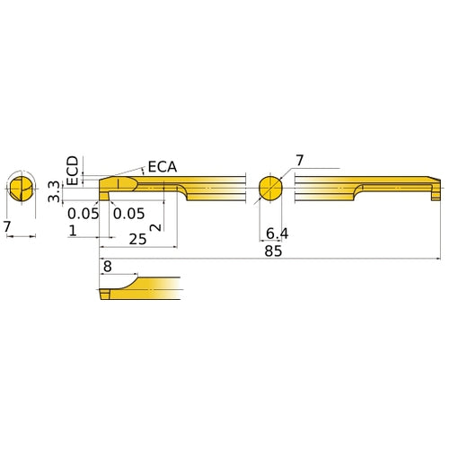 ‎CG07RS-10B VP15TF BORING BAR