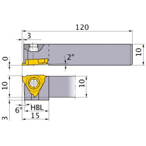 ‎GTBHL1010-30 TURNING HOLDER