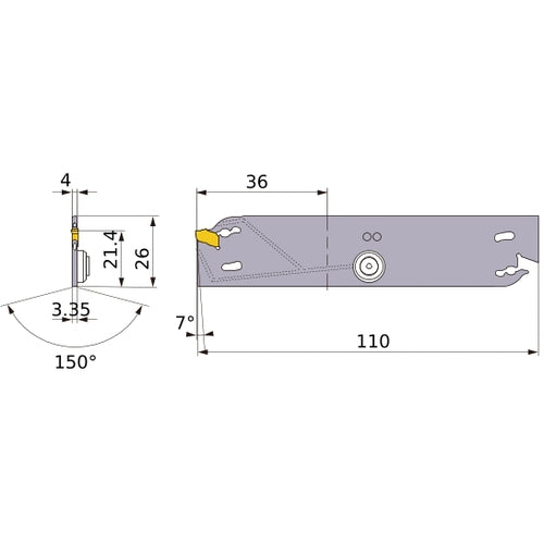 GWB26NA2-G36-C HOLDER