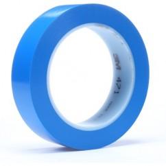 List 471 1" x 36 yds Vinyl Tape - Blue - Apex Tool & Supply